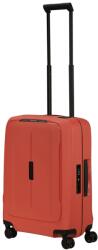 Samsonite ESSENS négykerekű, agyagvörös csatos kabinbőrönd 55 cm 146909-7060
