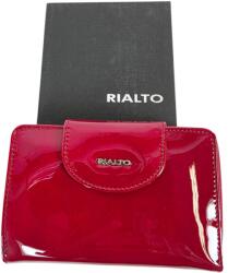 RIALTO piros tükörlakk, íves nyelves közepes női tárca RP6995NVDL-05 - taskaweb