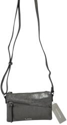 Tamaris Alessia sötét ezüst fekvő, ferde zsebes divattáska 30441-833