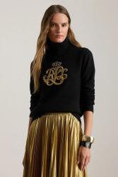 Ralph Lauren pulóver gyapjúkeverékből - fekete M