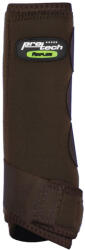 PRO-TECH Hátsó pataharisnyák lovaknak Pro-Tech Airflow M barna