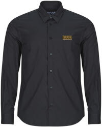 Versace Cămăsi mânecă lungă Bărbați 79GALKR1 Versace Jeans Couture Negru IT 48