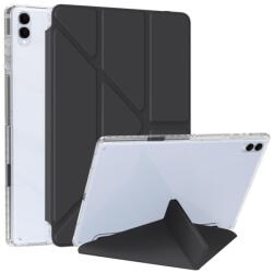  CRYSTAL Husă flip pentru Samsung Galaxy Tab S11 Ultra negru