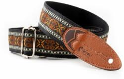 RightOnStraps Surf Textil gitár heveder Rider Brown