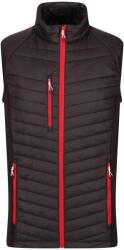 Regatta Férfi steppelt mellény - Navigate hibrid gilet 3XL fekete|vörös