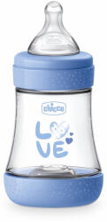 Chicco Perfect5 szilikon cumisüveg 150ml fiú