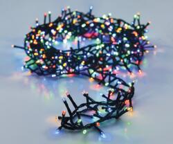 ProGarden 800 LED-es BOA fényfüzér, kültéri-beltéri hálózati adapteres, időzíthető 6/18 órás, 8 féle fényjátékkal, színes RGB, 16 m, IP44 (AX8560230)