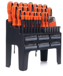 Kraft&Dele Kraft&Dele 122 részes csavarhúzó és bitfej készlet, állvánnyal (KD10958)