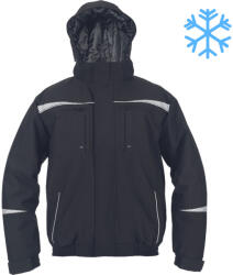 CERVA EMERTON STR Fekete Téli Pilóta Munkás Dzseki - 4XL (0332002360007)