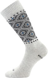 Voxx Női vastag merinó zokni NORDKAPP ezüst ionokkal LIGHT GREY 35-38 126222 (126222)