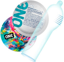 ONE Pleasure Plus - belső bordázatú óvszer (12db) (04168430000)