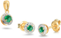 Heratis Forever Briliáns készlet smaragd Armonda IZBR586EMS