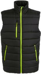 Regatta Férfi mellény - Navigate XL fekete|sárga|zöld