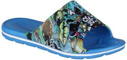 COQUI Fiú papucs COQUI Long Printed karibi türkiz 30/31 30.5cm kék|színes|zöld