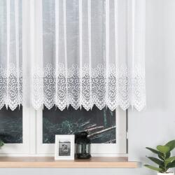  Jacquard függöny 130cm fehér (46006)
