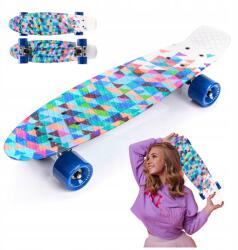 meteor Gördeszka fishboard gyerekeknek Abec-7 fishboard erős gördeszka Meteor (22603)