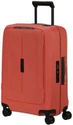 Samsonite ESSENS négykerekű, agyagvörös csatos kabinbőrönd 55 cm 146909-7060 - borond-aruhaz