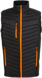 Regatta Férfi steppelt mellény - Navigate hibrid gilet XL fekete|narancssárga