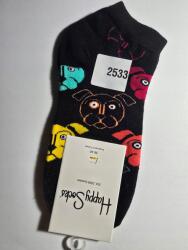 Happy Socks Színes Happy Socks bokazokni unisex 36-40-es méret (2533)