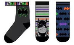 Sun City Batman gyerek zokni (3 pár) (85SEV0617A27)