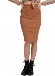 Guess Bordázott Ceruzaszoknya Barna Színben Xs Gxc