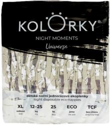 Kolorky Night Moments pelenka Vesmír Méret 4 25 db (8595658101114)