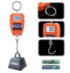  200 Kg-os Függő Daru Mérleg Ipari Horoggal (Waga pomarańczowa 200kg)