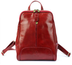  Florence 2001 piros női bőr hátizsák 29 x 33 x 12 cm (37383)