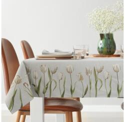 EUROFIRANY Gobelin asztalterítő nyári virágok motívumával Natúr 140x180 cm +/-5%