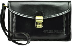GREGORIO 212 fekete férfi bőr autós táska 24 x 14 x 7 cm (16860)