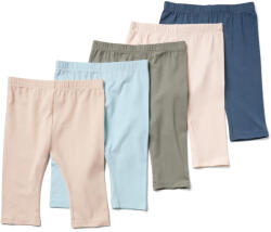 Tchibo - 5 db 3/4-es leggings gyerekeknek - kisgyerek - méret 62/68 - kék