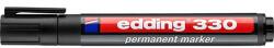 edding Alkoholos marker EDDING 330 vágott fekete (7580018000) - irodaszerwebaruhaz