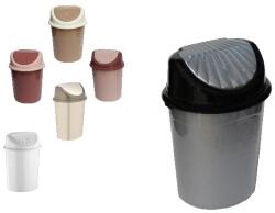 Bursev Szemetes billenő fedeles OYSTER kerek 22L - irodaszerwebaruhaz