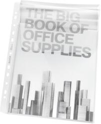 Leitz Lefűzhető genotherm LEITZ Jumbo A/4 180 mikron behajtható füllel víztiszta 5 darabos (47523003)