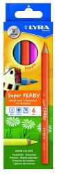 LYRA Színes ceruza LYRA Super ferby neon 6 darabos (3721063) - irodaszerwebaruhaz