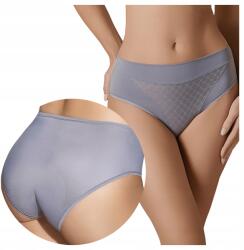 Selene Elegáns Bugyi magas derékkal, karcsúsító Roxana szürke, S