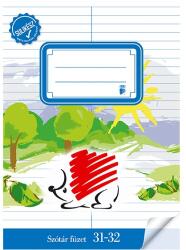 ICO Szótárfüzet ICO Süni A/5 32 lapos 31-32 bekötött sulikész (7500053001)