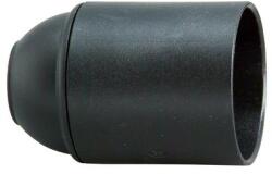 Kopp Izzólámpa foglalat pattintós lengő E27 dugaszolható műanyag fekete Kopp (210515000)