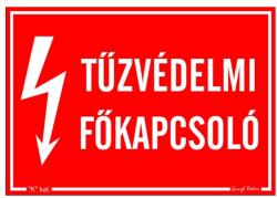 Gungl Dekor Matrica Tűzvédelmi főkapcsoló - irodaszerwebaruhaz