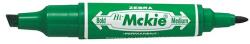 Zebra Alkoholos marker kétvégű ZEBRA Hi-Mckie 2, 0-4, 0 mm zöld (50254) - irodaszerwebaruhaz