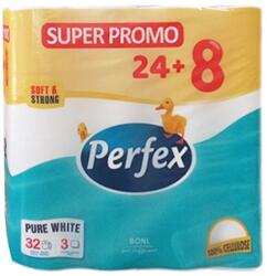 Perfex Toalettpapír PERFEX 3 rétegű 24+8 tekercses (HT09596)