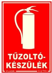 Gungl Dekor Piktogram Tűzoltókészülék piros (FLUOR. ) (300 / 60) - irodaszerwebaruhaz