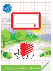 ICO Füzet nagykockás ICO Süni A/5 32 lapos 1. osztályos bekötött sulikész (7500051003)