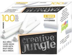 Creative Jungle Táblakréta CREATIVE JUNGLE fehér kerek 100 darabos (CJB2268)
