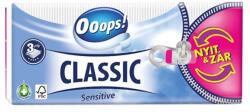 Ooops! Papírzsebkendő OOOPS! Classic Sensitive 3 rétegű 90 darabos (KPC30901124) - irodaszerwebaruhaz