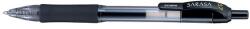 Zebra Zseléstoll ZEBRA Sarasa Retractable nyomógombos 0, 7 mm fekete (46810) - irodaszerwebaruhaz