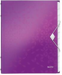 Leitz Előrendező LEITZ Wow A/4 PP 12 részes lila (46340062) - irodaszerwebaruhaz