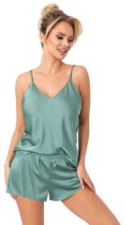 Donna Ella 1/2 szaténpizsama, mentazöld, L