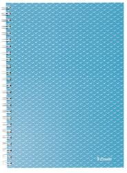 Esselte Spirálfüzet kockás ESSELTE A/5 80 lapos Colour Breeze kék (628466)