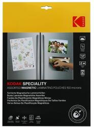 Kodak Lamináló fólia KODAK 10x15cm + 13x18cm + A/4 150 mikron mágneses 10 íves (KO-LMASSMAG-PK10C) - irodaszerwebaruhaz